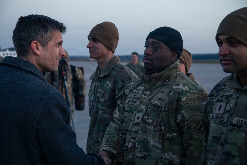 ASW Zimmerman and USAREUR-AF visits 3rd CAB, 3rd ID