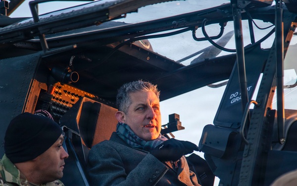 ASW Zimmerman and USAREUR-AF visits 3rd CAB, 3rd ID