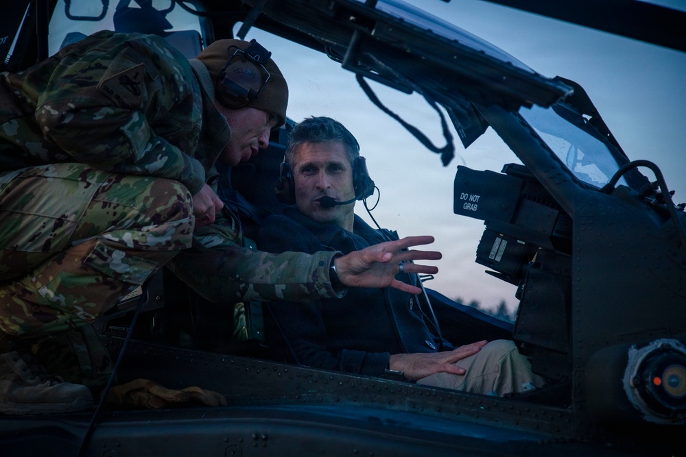 ASW Zimmerman and USAREUR-AF visits 3rd CAB, 3rd ID