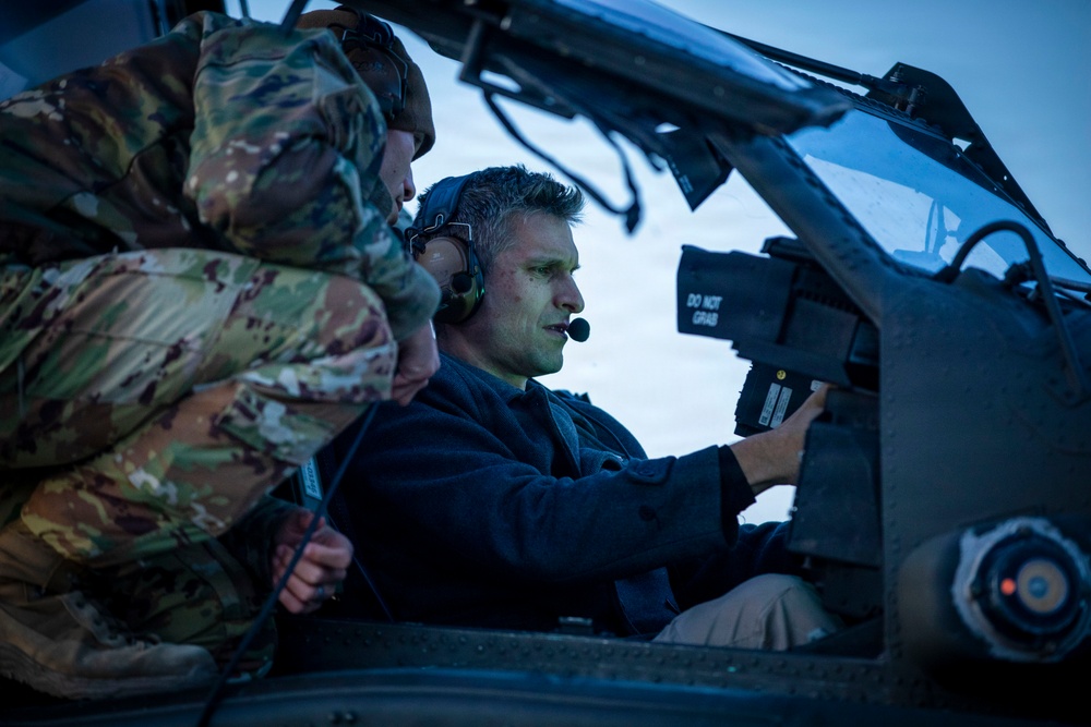 ASW Zimmerman and USAREUR-AF visits 3rd CAB, 3rd ID