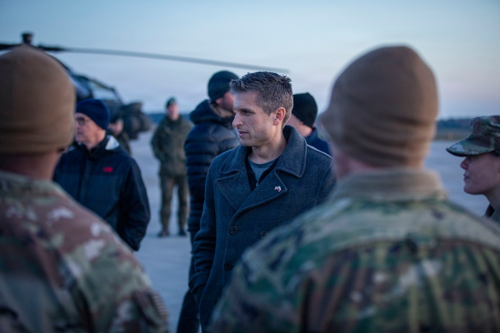 ASW Zimmerman and USAREUR-AF visits 3rd CAB, 3rd ID