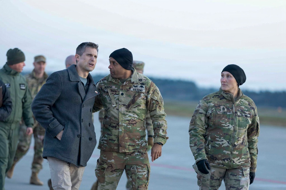 ASW Zimmerman and USAREUR-AF visits 3rd CAB, 3rd ID