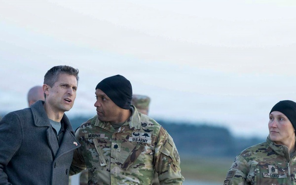 ASW Zimmerman and USAREUR-AF visits 3rd CAB, 3rd ID