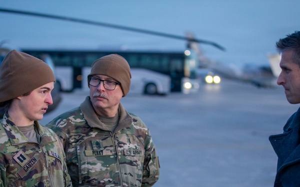 ASW Zimmerman and USAREUR-AF visits 3rd CAB, 3rd ID