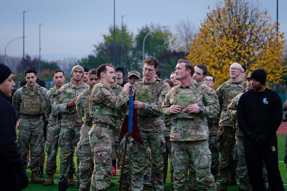 173rd Airborne Brigade Honors Chaplain Watters with Physical Training Competition