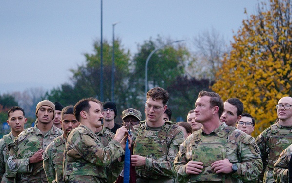 173rd Airborne Brigade Honors Chaplain Watters with Physical Training Competition