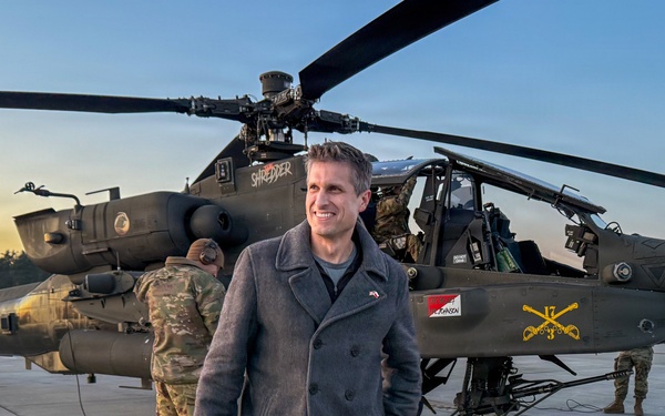 ASW Zimmerman and USAREUR-AF visits 3rd CAB, 3rd ID