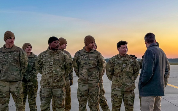 ASW Zimmerman and USAREUR-AF visits 3rd CAB, 3rd ID