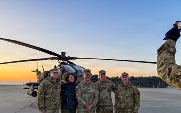 ASW Zimmerman and USAREUR-AF visits 3rd CAB, 3rd ID