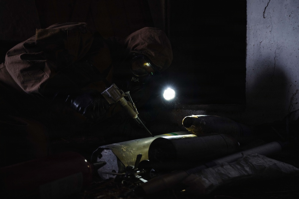 Toxic Trip 25; USAF, Allies hunt for explosives