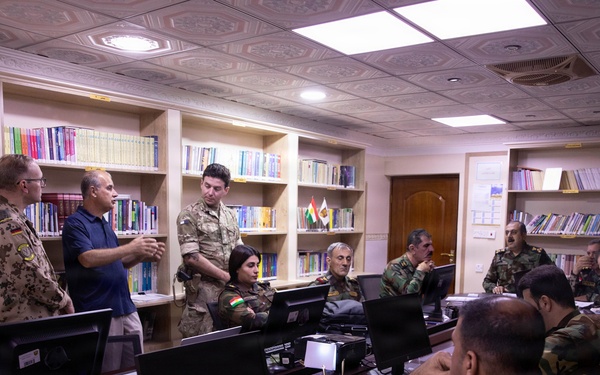 Coalition Forces Conduct an Information Operations Train-the-Trainer Course with the Peshmerga