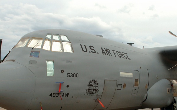 403rd Wing Dedicates Aircraft
