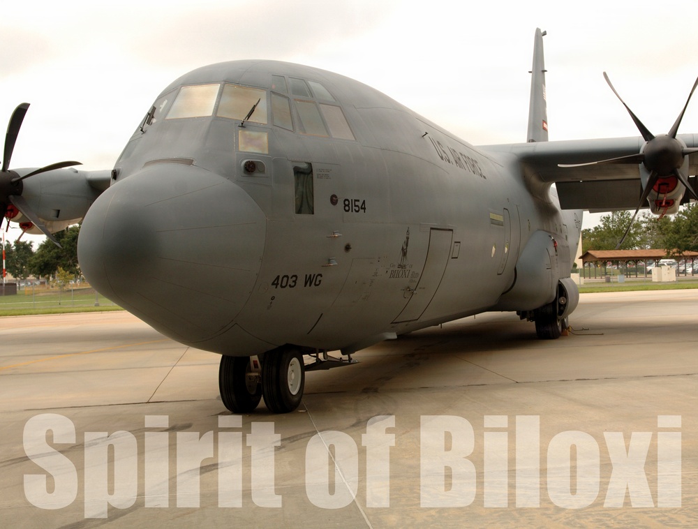 403rd Wing Dedicates Aircraft