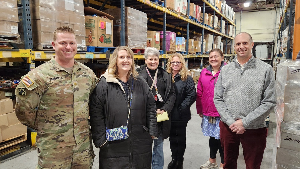 USACE Buffalo District ERA Fall Food Drive Donation