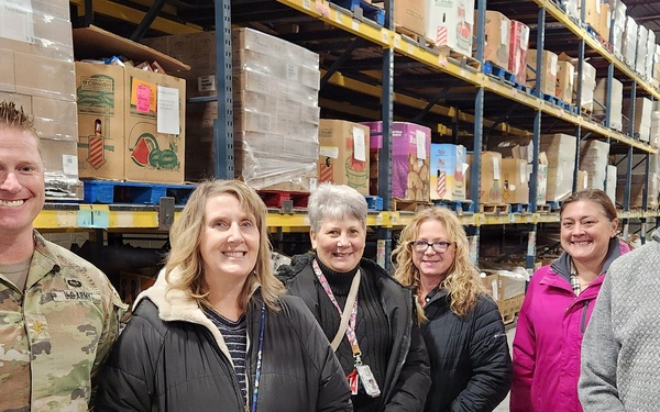 USACE Buffalo District ERA Fall Food Drive Donation