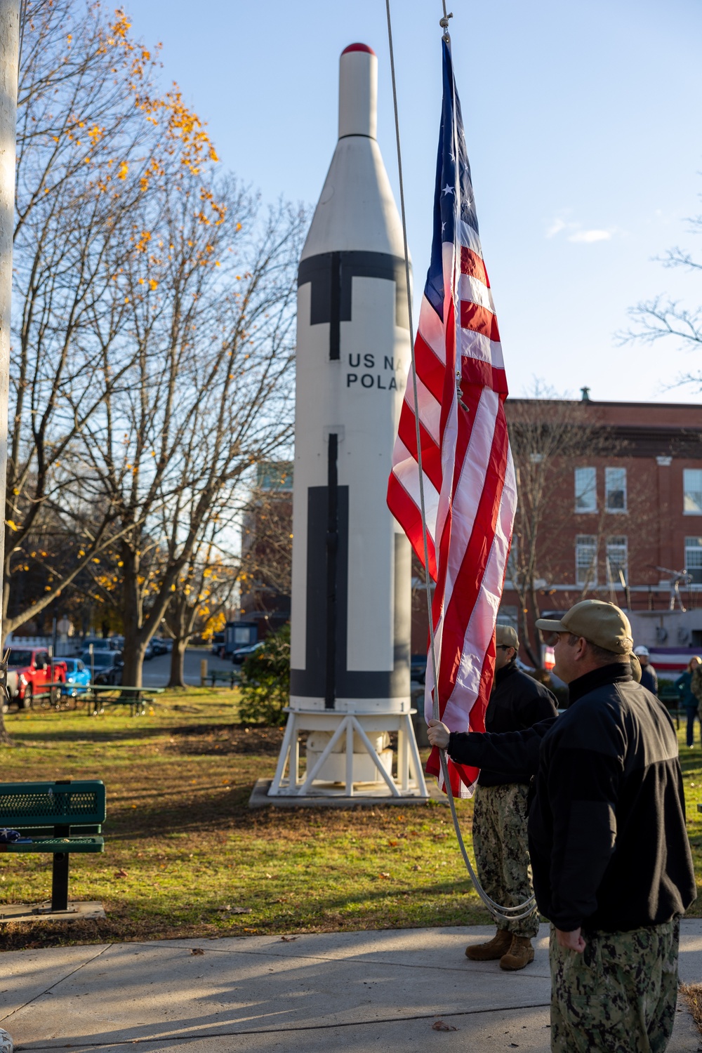 PNSY Retire Flag Jeffrey Fendick