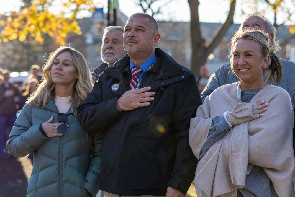 PNSY Retire Flag Jeffrey Fendick