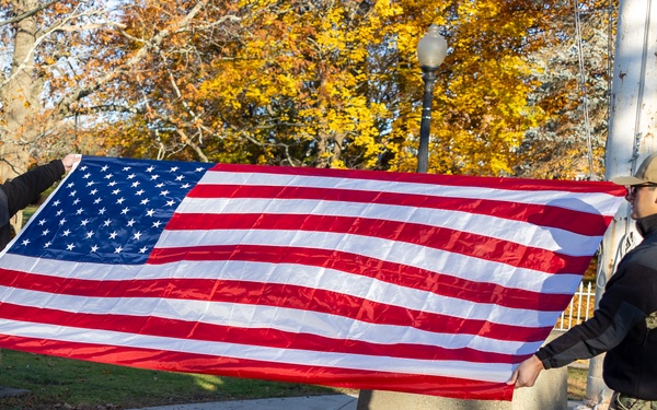 PNSY Retire Flag Jeffrey Fendick