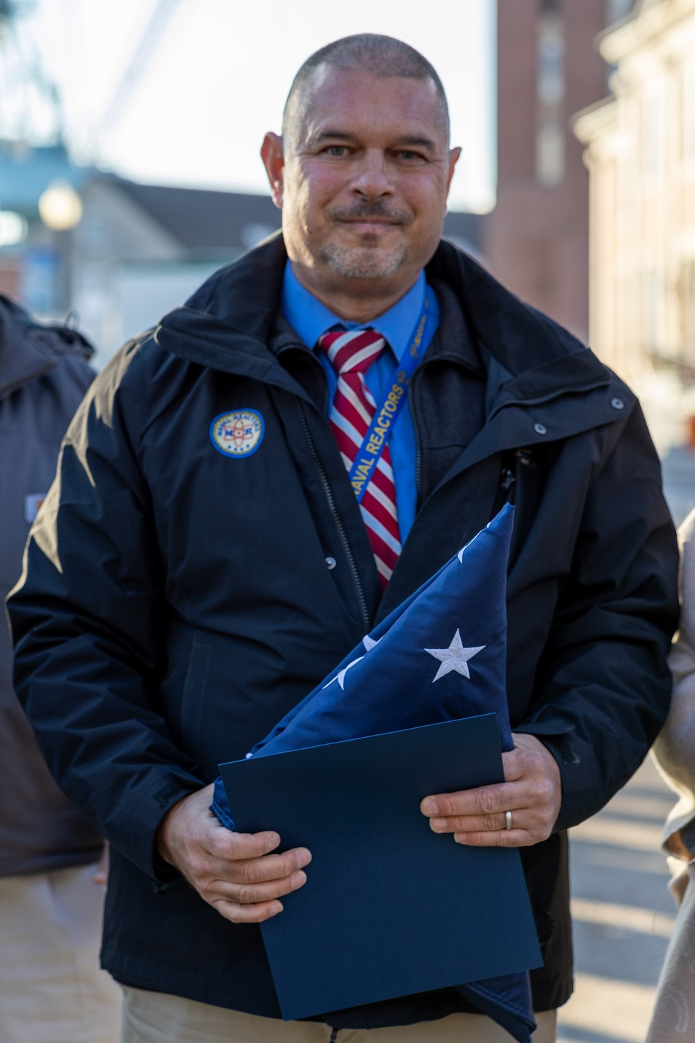 PNSY Retire Flag Jeffrey Fendick