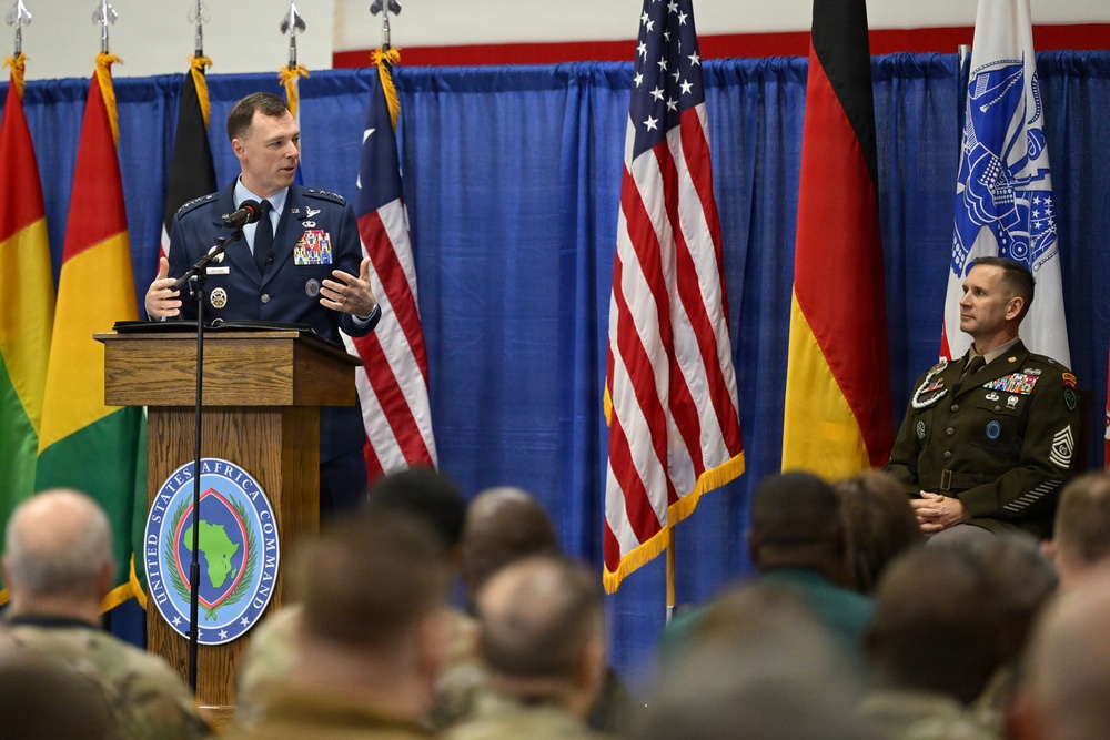 U.S. Africa Command Change of Responsibility Marks Continued Strength in Enlisted Leadership