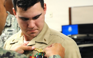 Ensign Graves Earns Information Warfare Officer Designation