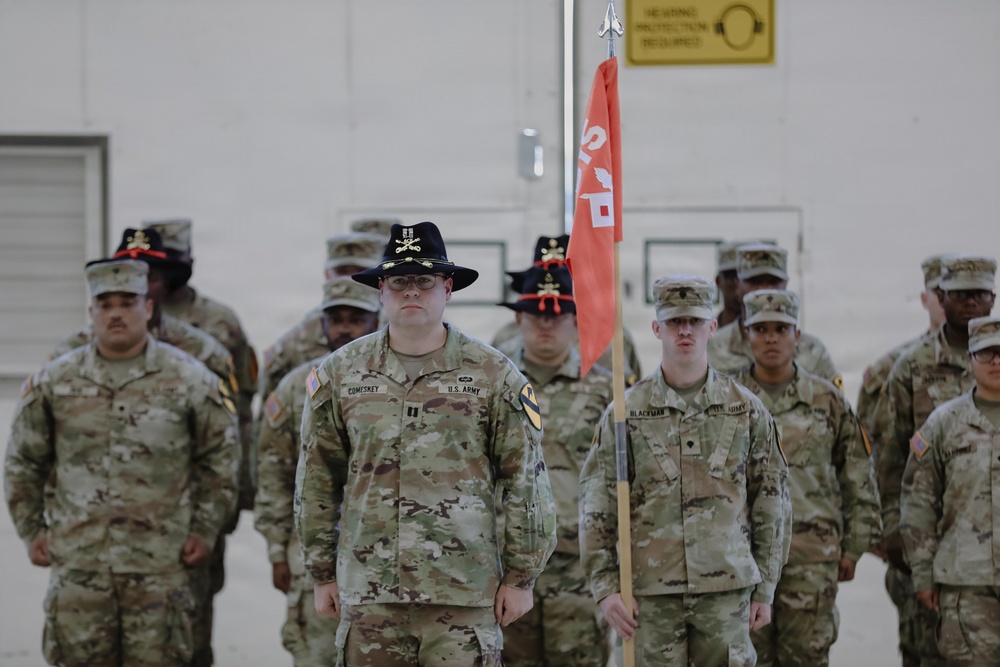 615 ASB conduct Company Change of Command