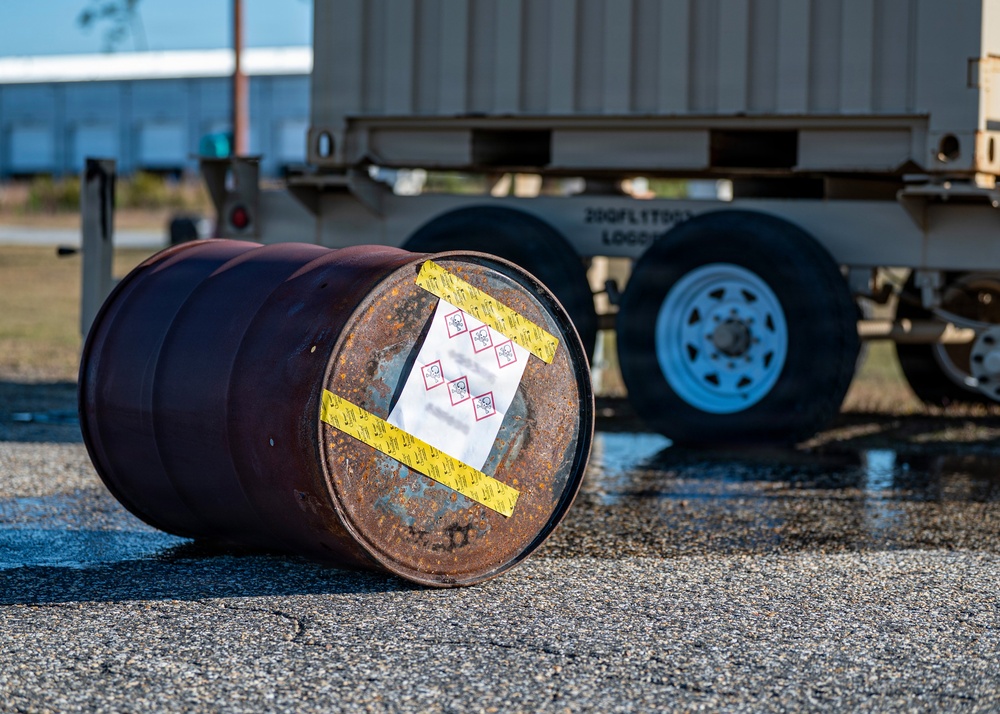 Airmen sharpen their chemical defense during Mosaic Tiger 26-1