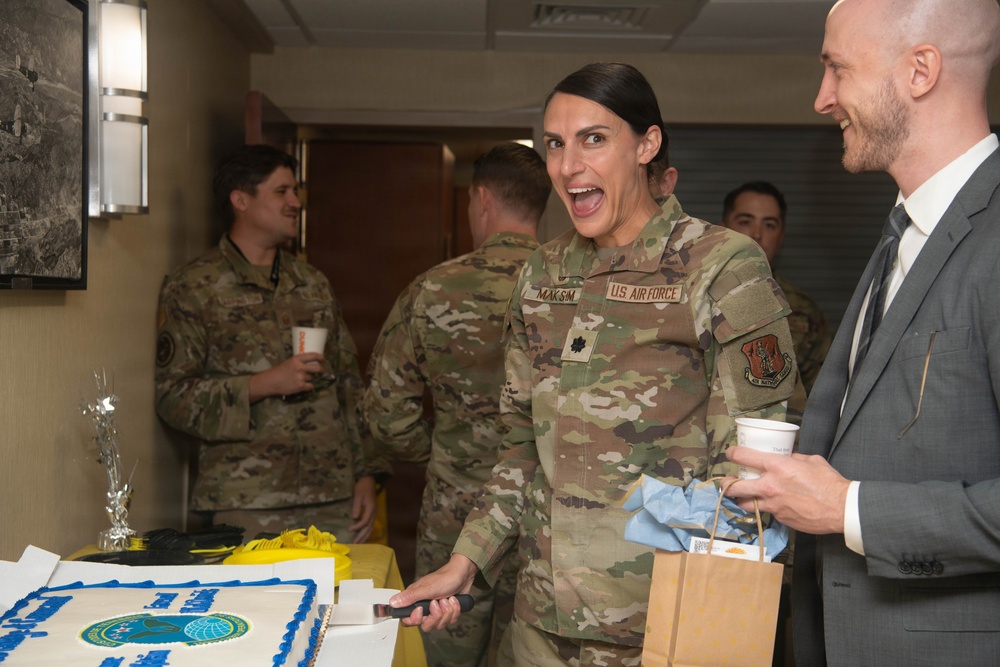 Logged Out, Logged In: 185th Cyberspace Operations Squadron change of command