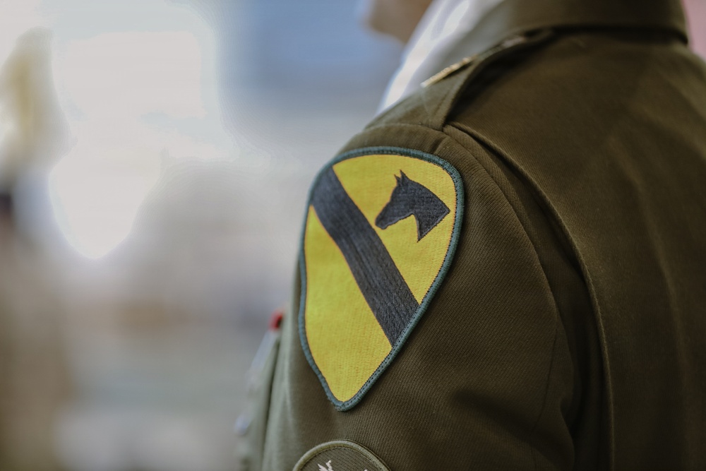 615 ASB conduct Company Change of Command