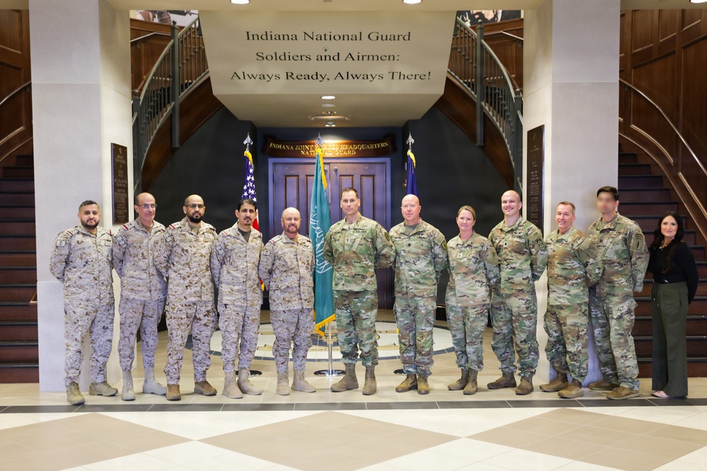 Indiana National Guard, Saudi Arabia Strenghten State Partnership