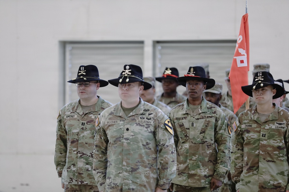 615 ASB conduct Company Change of Command