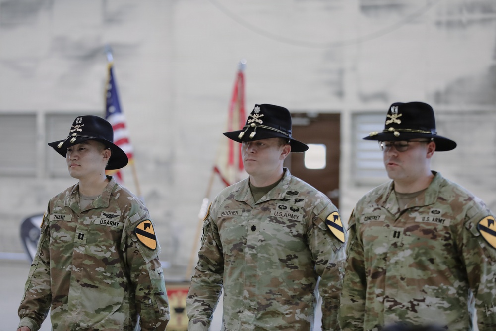615 ASB conduct Company Change of Command
