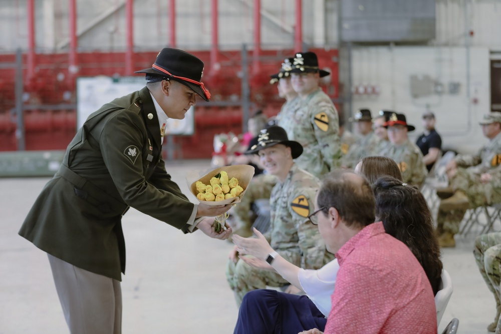 615 ASB conduct Company Change of Command