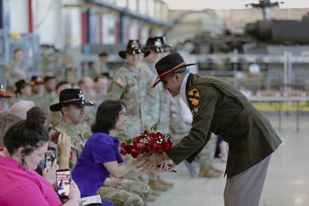 615 ASB conduct Company Change of Command