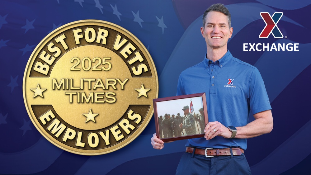 Army &amp; Air Force Exchange Named a Best for Vets: Employer for 12th Straight Year