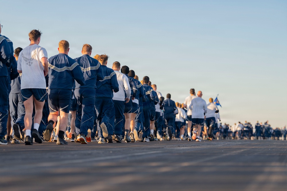 The Steadfast Line hosts wing formation run