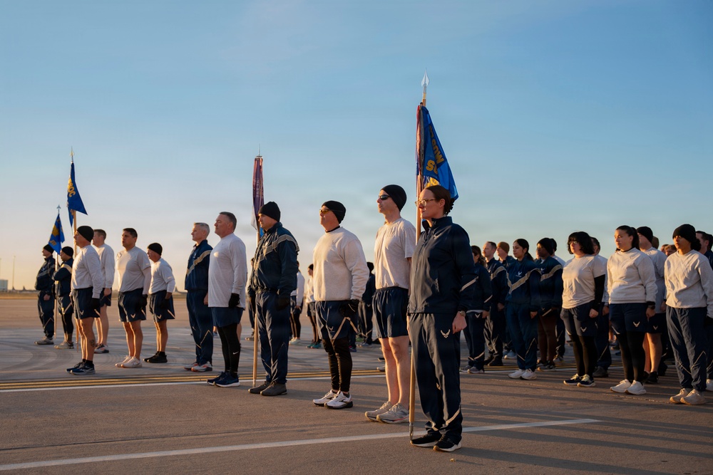 The Steadfast Line hosts wing formation run
