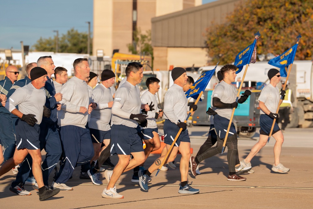 The Steadfast Line hosts wing formation run