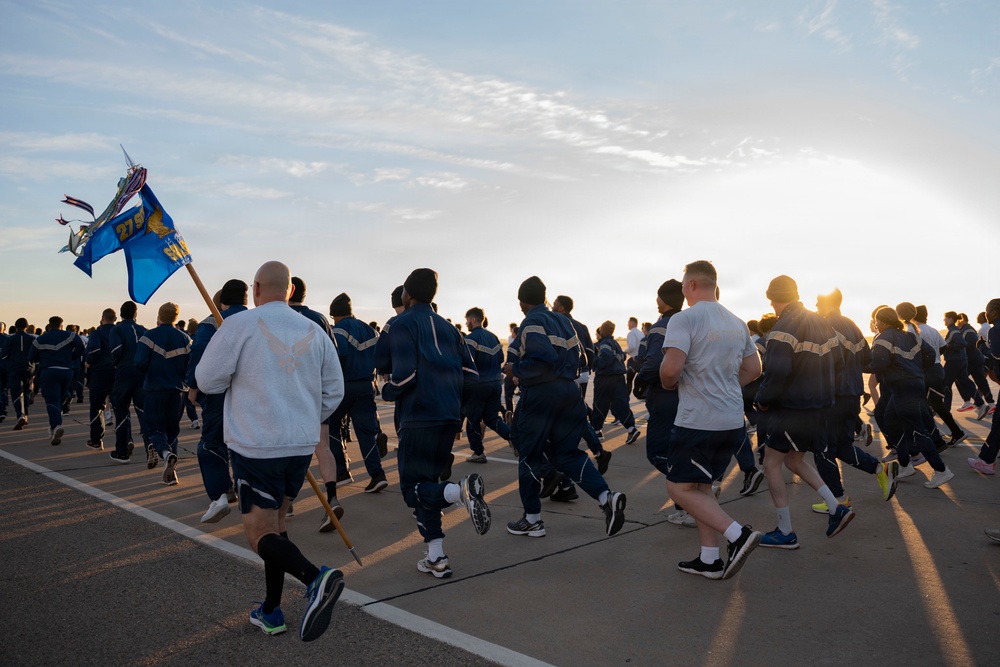 The Steadfast Line hosts wing formation run