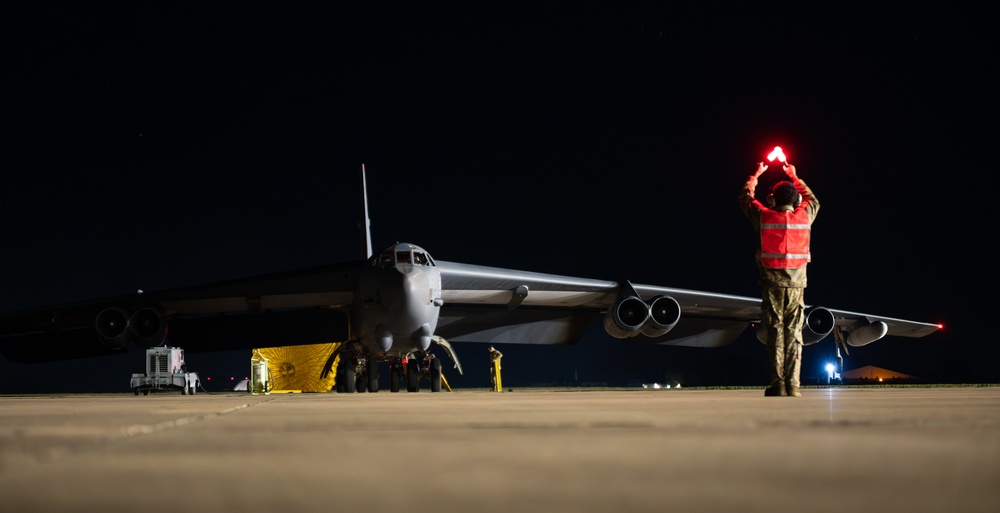Launch and recovery Bomber Task Force 26-1