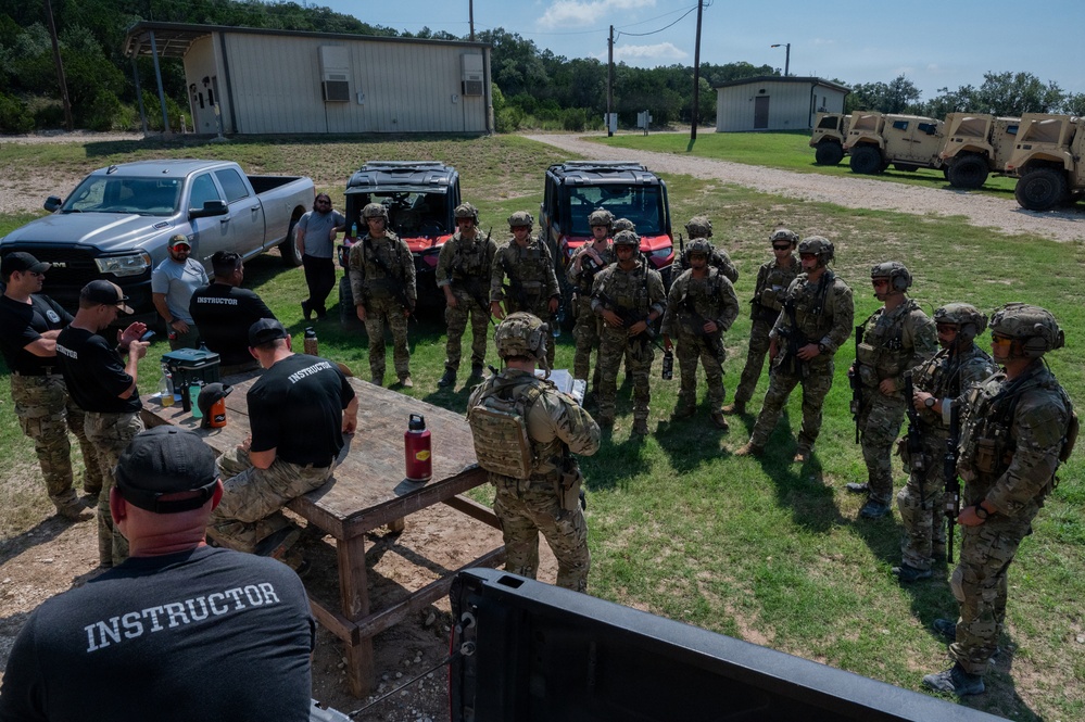 TACP close quarters battle course