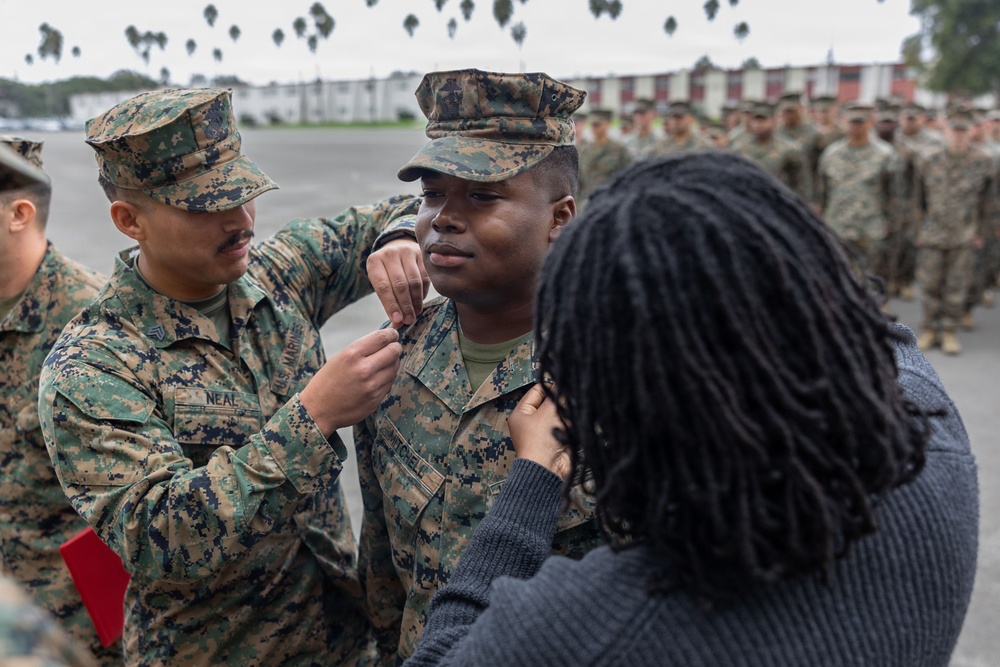 13th MEU holds promotion and award ceremony