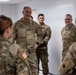 Military Leaders Visit the  D.C. Armory to Observe Guard Operations