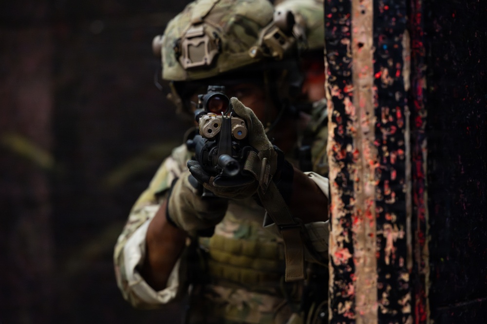 TACP close quarters battle course
