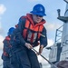 USS Mahan Conducts a Replenishment-at-Sea with USNS Supply