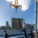 USS Mahan Conducts a Replenishment-at-Sea with USNS Supply