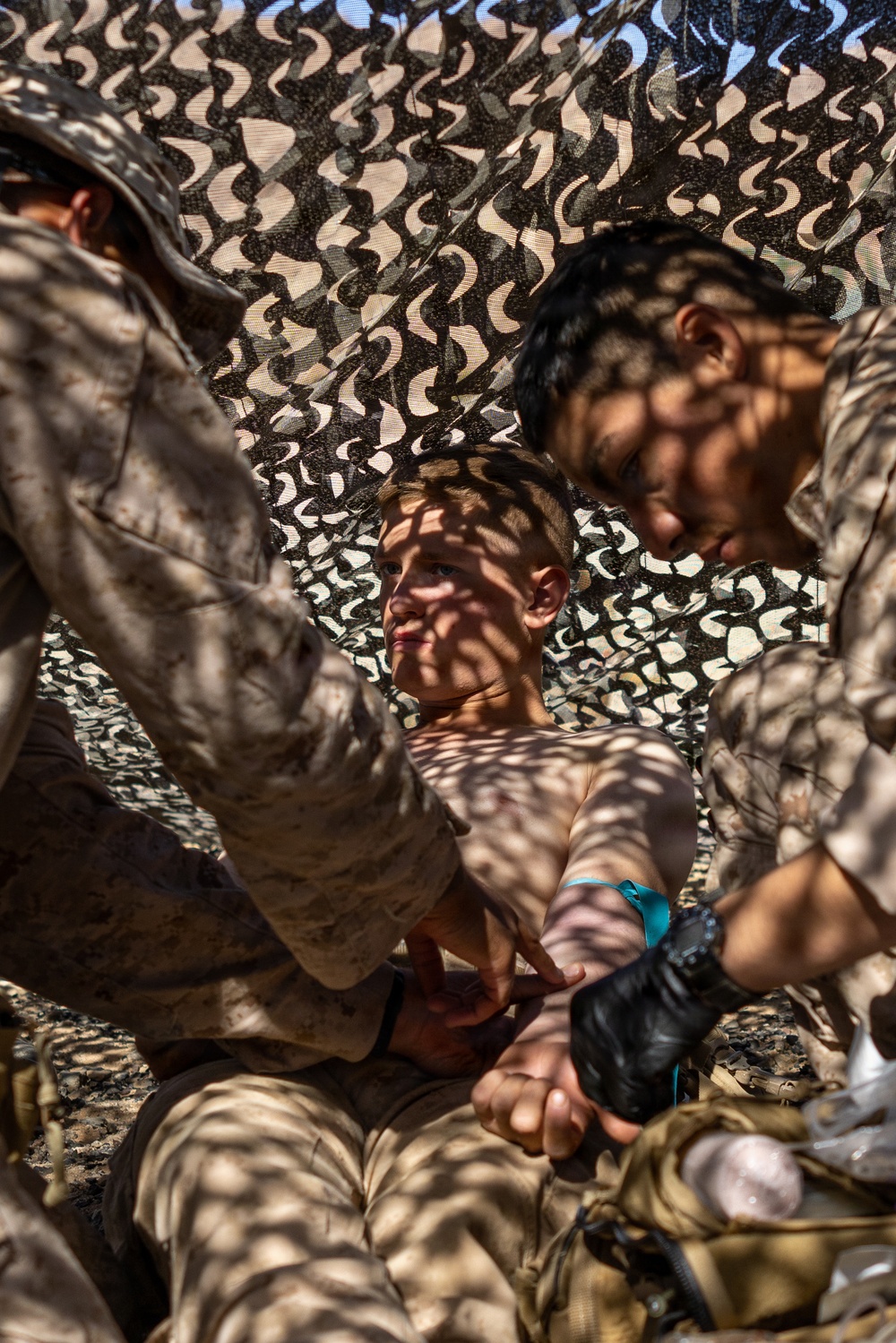 U.S. Marines with 3rd Bn., 7th Marines and 1st CEB conduct company attacks during Range 400