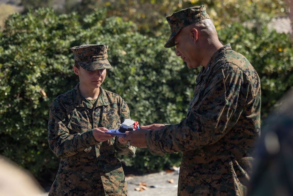 13th MEU Cake Cutting Ceremony