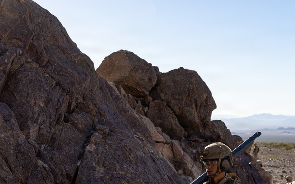 U.S. Marines with 3rd Bn., 7th Marines and 1st CEB conduct company attacks during Range 400