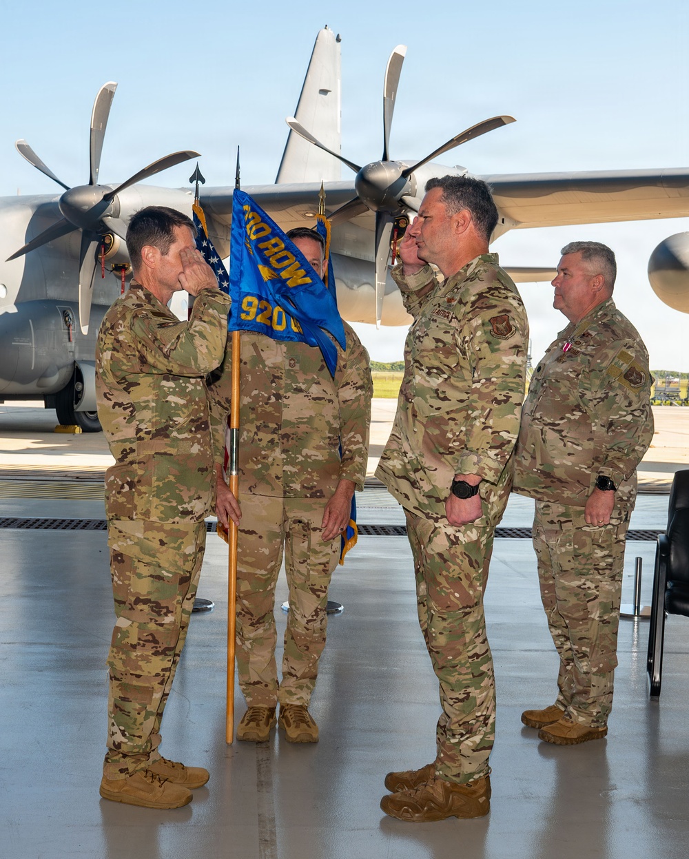 920th Operations Group holds change of command ceremony